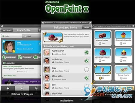 OpenFeint��֧��iPhone��Android�Α򌦑�(zh��n)